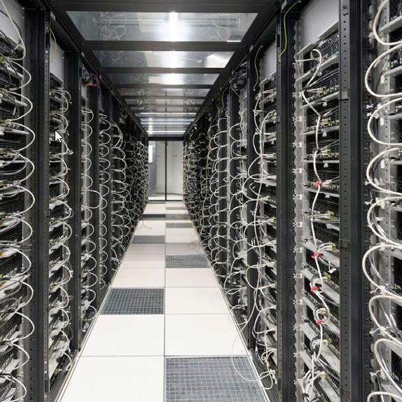 Data center pour l'hébergement des données internet